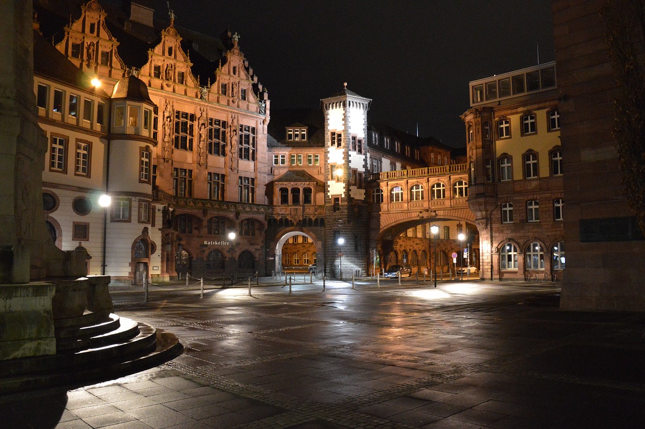 Frankfurt bei Nacht